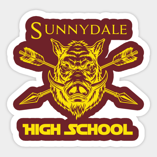 Sunnydale High Class of 1999 BTVS School Sticker by OH Lucky